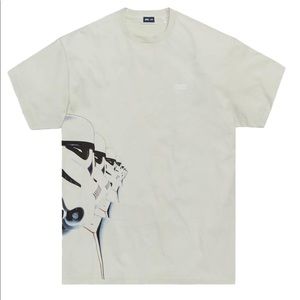 Kith Star Wars Storm Trooper Tee Chalk Size Large